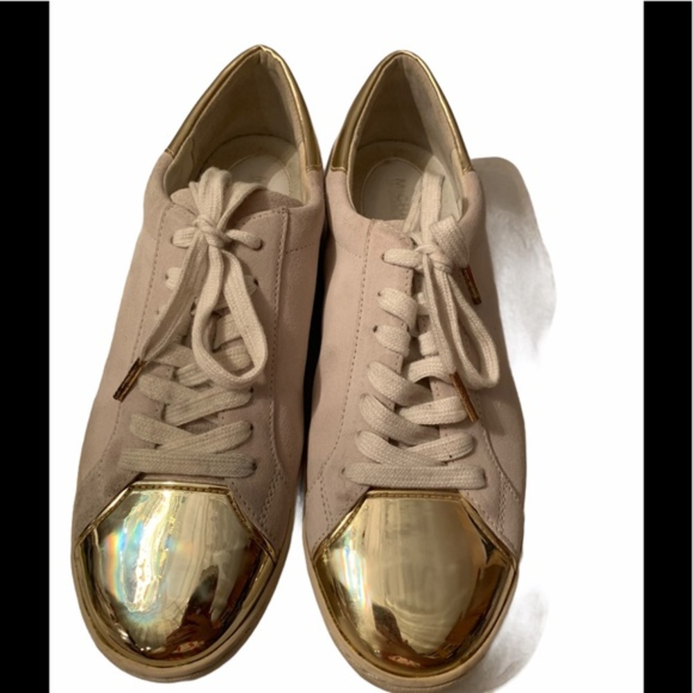 Michael Kors Suede Sneakers Size 8 - Picture 2 of 9